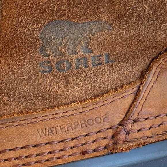 Sorel Fancy Lace II Duck Boots Brown NL2125-286 Women's Size 7, Waterproof Rain - Picture 16 of 16